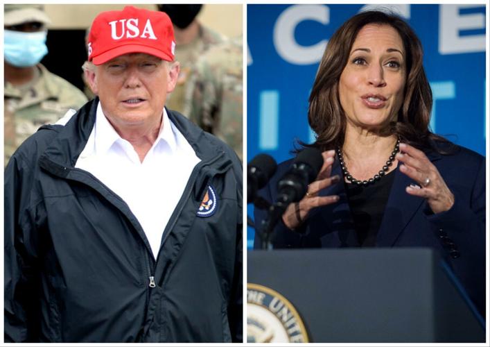 Donald Trump, Kamala Harris
