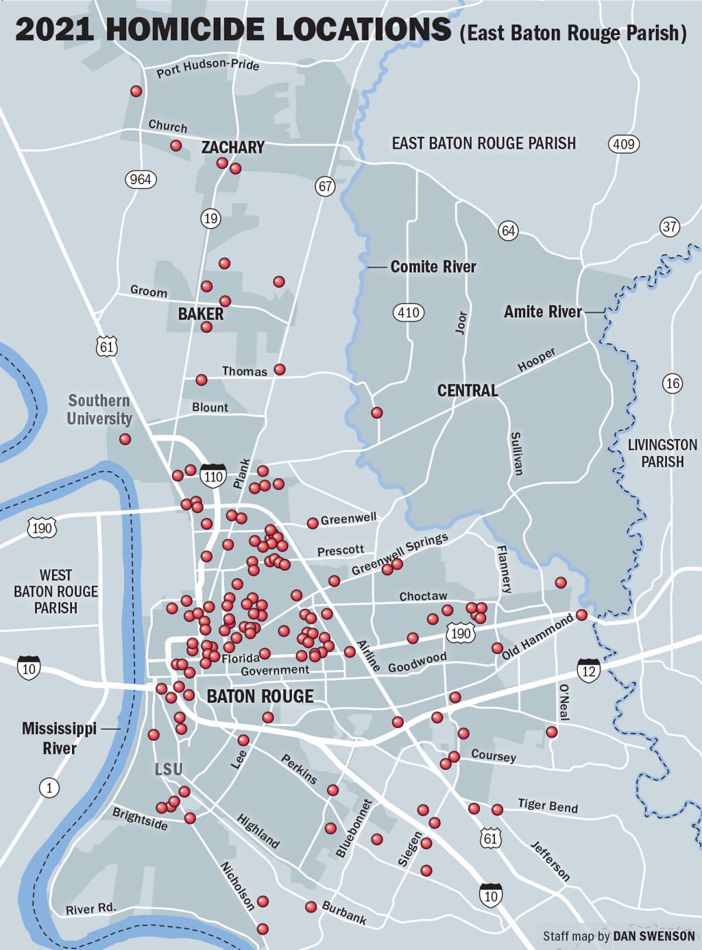 81 Killings In 19 149 In 21 What S Driving Baton Rouge S Record High Murder Rate Crime Police Theadvocate Com