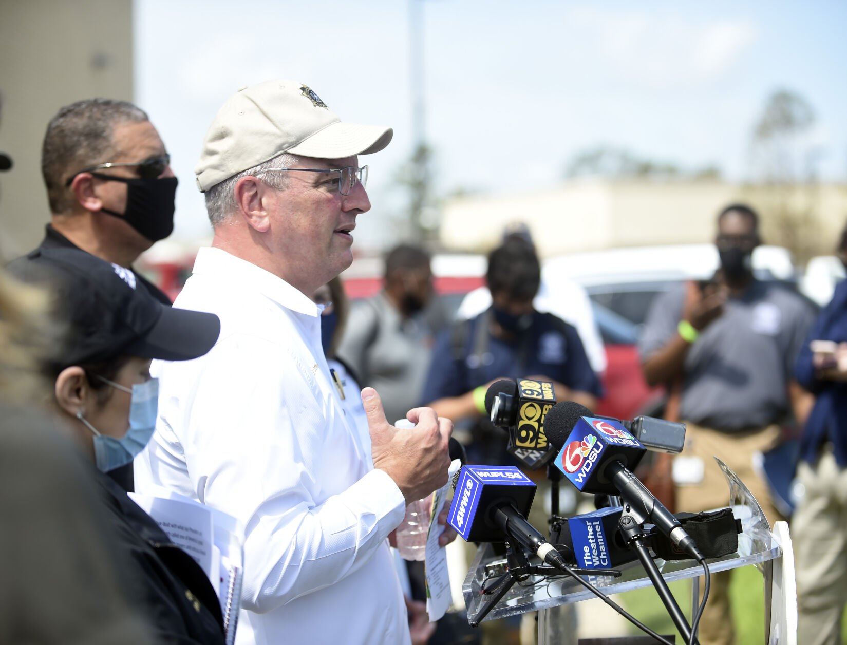 Gov. John Bel Edwards Tells Hurricane Ida Survivors To Apply For FEMA ...