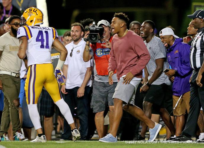 LSU spring game called for lightning delay; game completed indoors LSU
