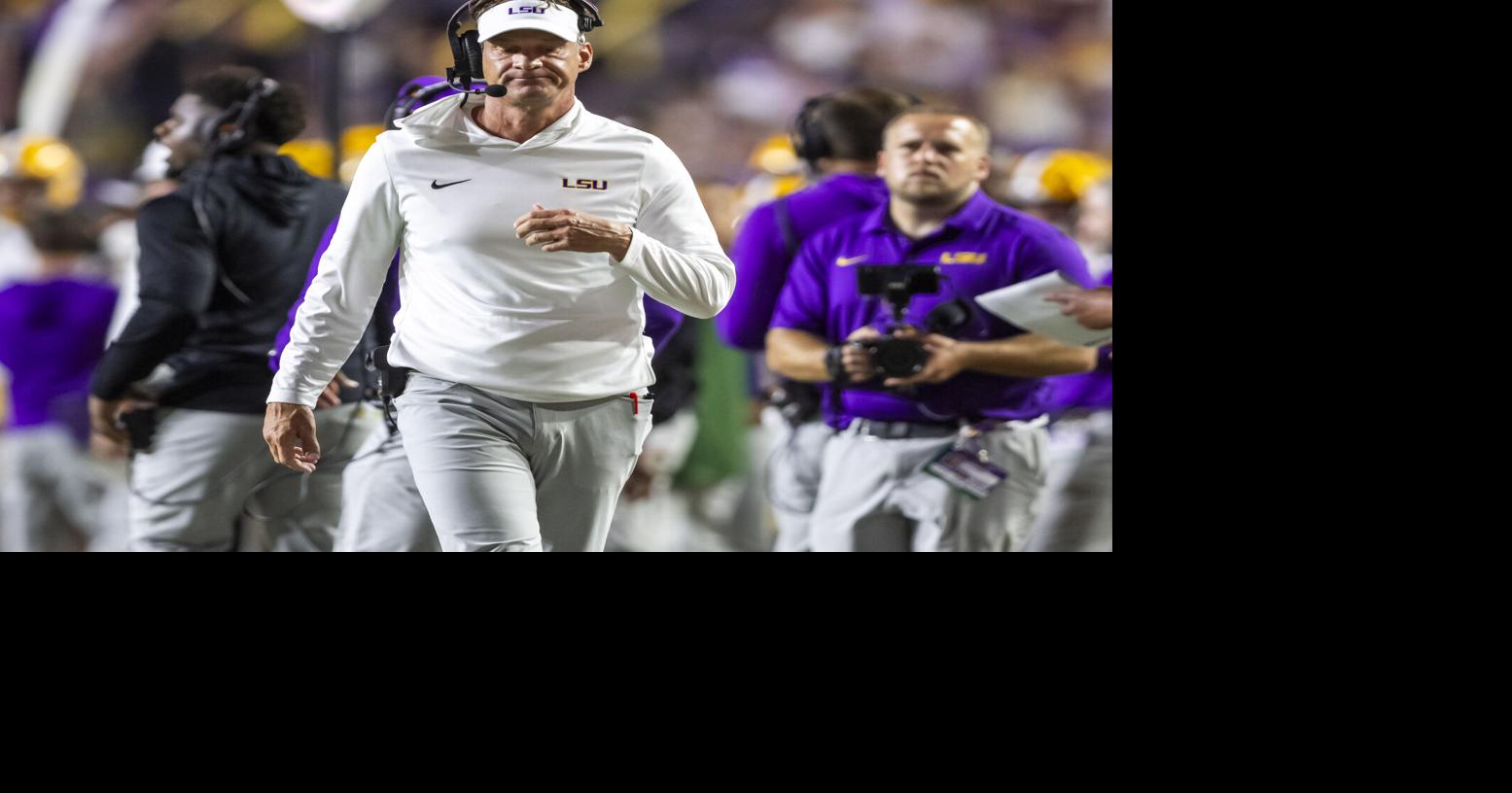 LSU’s Lane Kiffin makes appearance on ESPN’s GameDay to loud boos ...