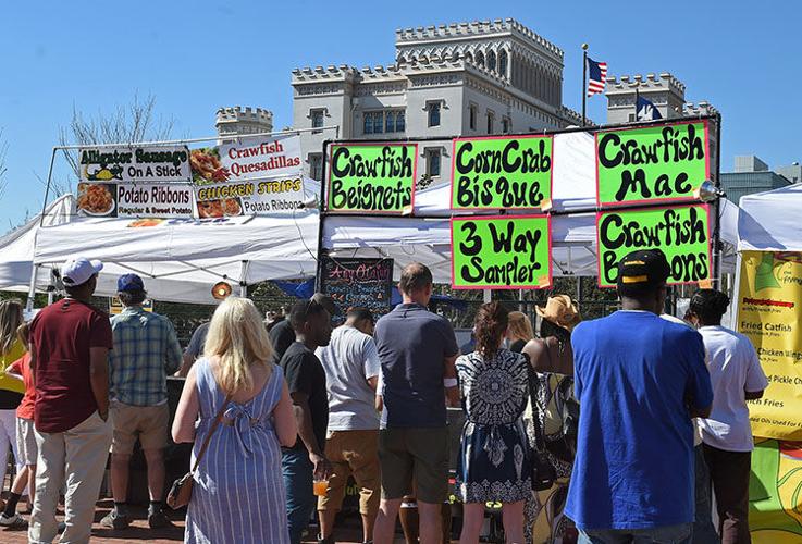 Here are the 26 food vendors at the Baton Rouge Blues Fest