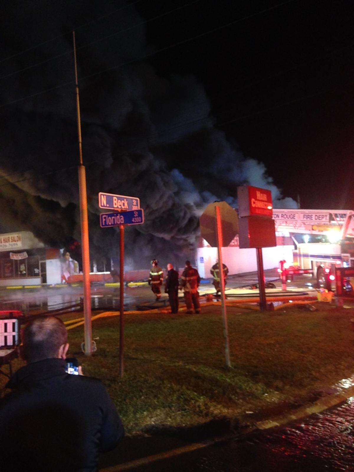 Baton Rouge Beauty Supply Store Destroyed In Two Alarm Overnight Fire Officials Say News Theadvocate Com