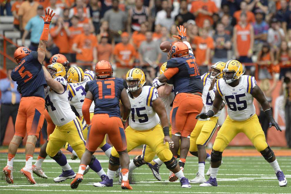 Photos: LSU running back Leonard Fournette, Tigers run through Syracuse in the Carrier Dome _lowres