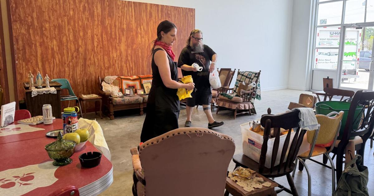 Lafayette installation recreates a grandmother's kitchen: Put your phone away, sit down, visit
