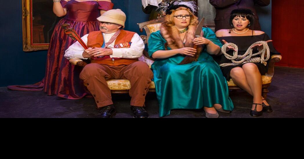 Miss Scarlett in the library with a candlestick: Theatre Baton Rouge