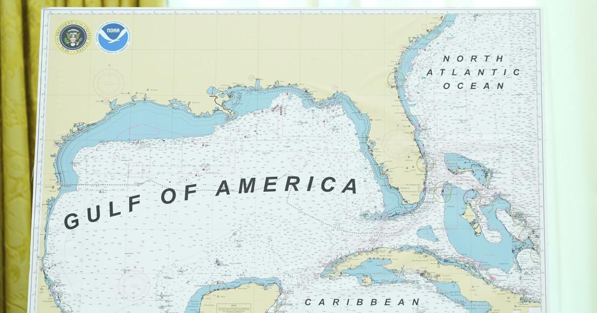U.S. House votes to change 'Gulf of Mexico' to 'Gulf of America ...