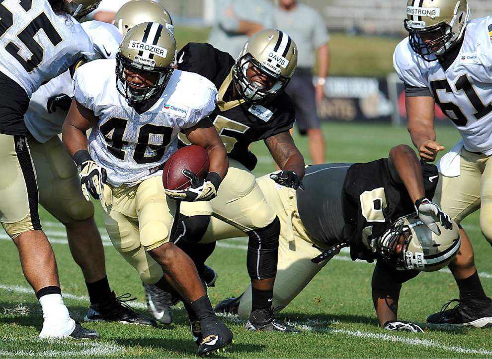 Reports from the Saints' Tuesday morning practice _lowres