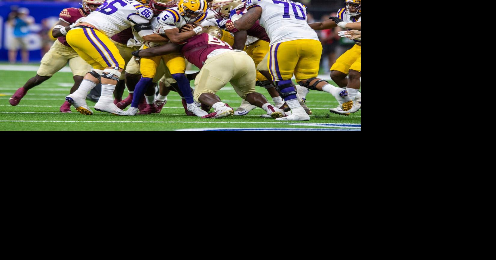 A work in progress, LSU's offensive line struggled in its stunning loss ...