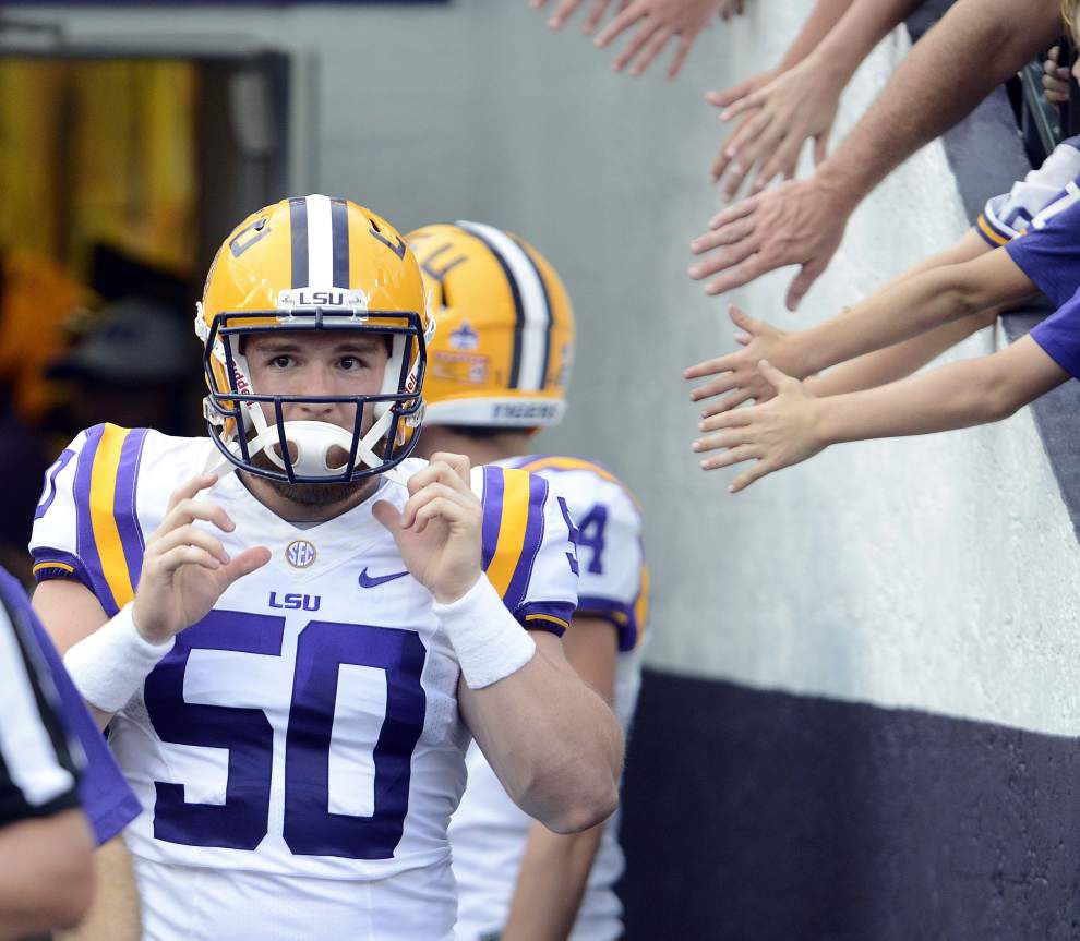 Photos: Intense lightning leads to crowded concourses, empty stands; LSU's season opener canceled _lowres