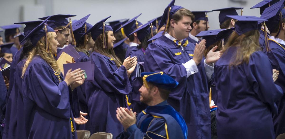 Photos Fall Commencement completes journey for LSU graduates Photos