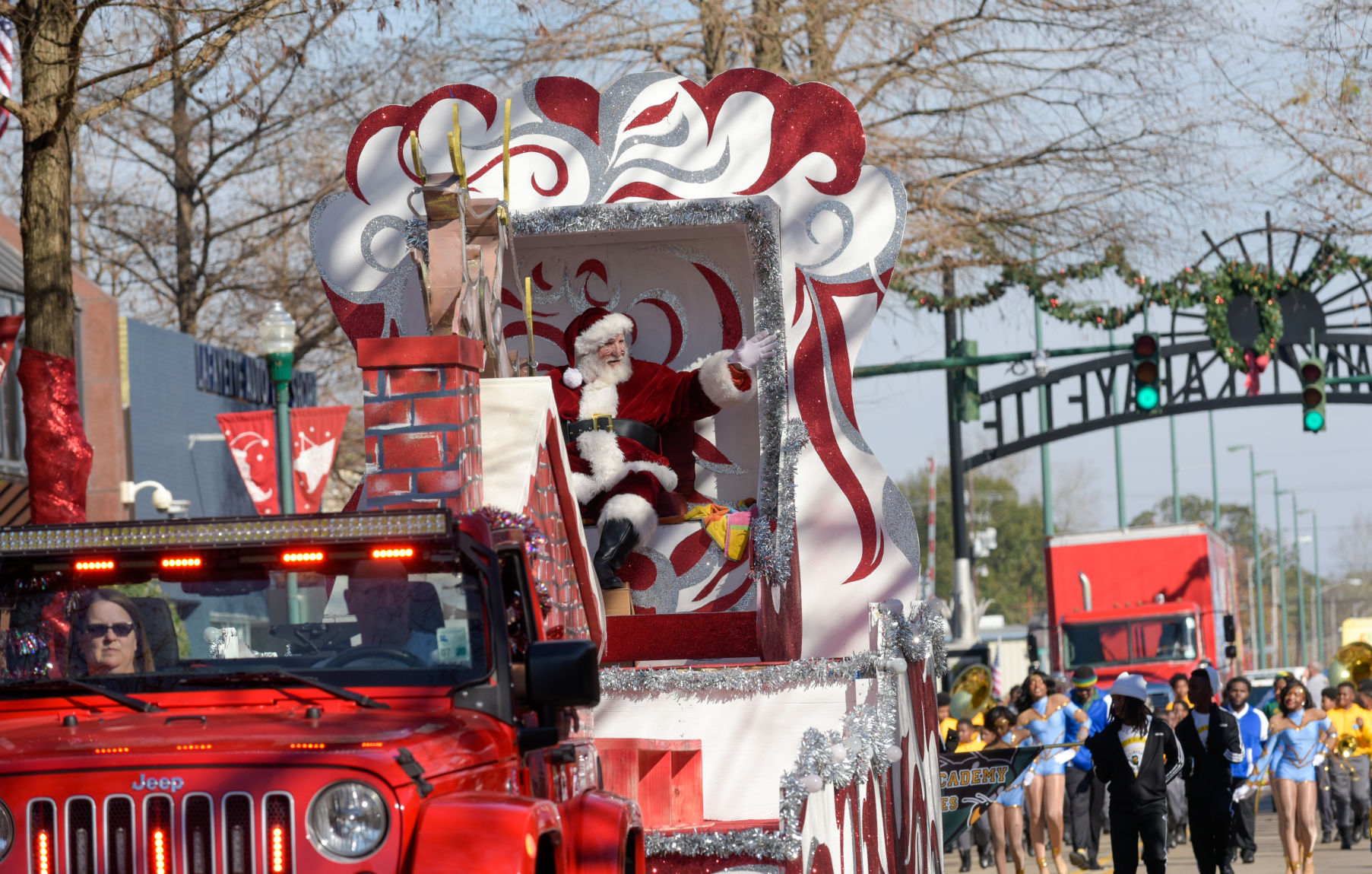 Photos The Sonic Christmas Parade Rolls in Downtown Lafayette Photos