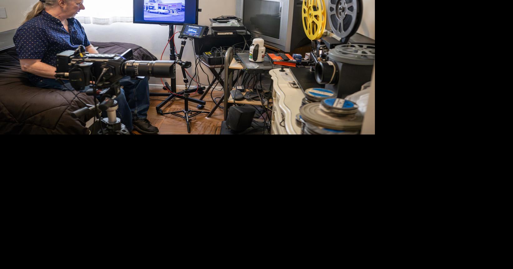 This Baton Rouge man lives in massive media archive and restores pieces dating back a century