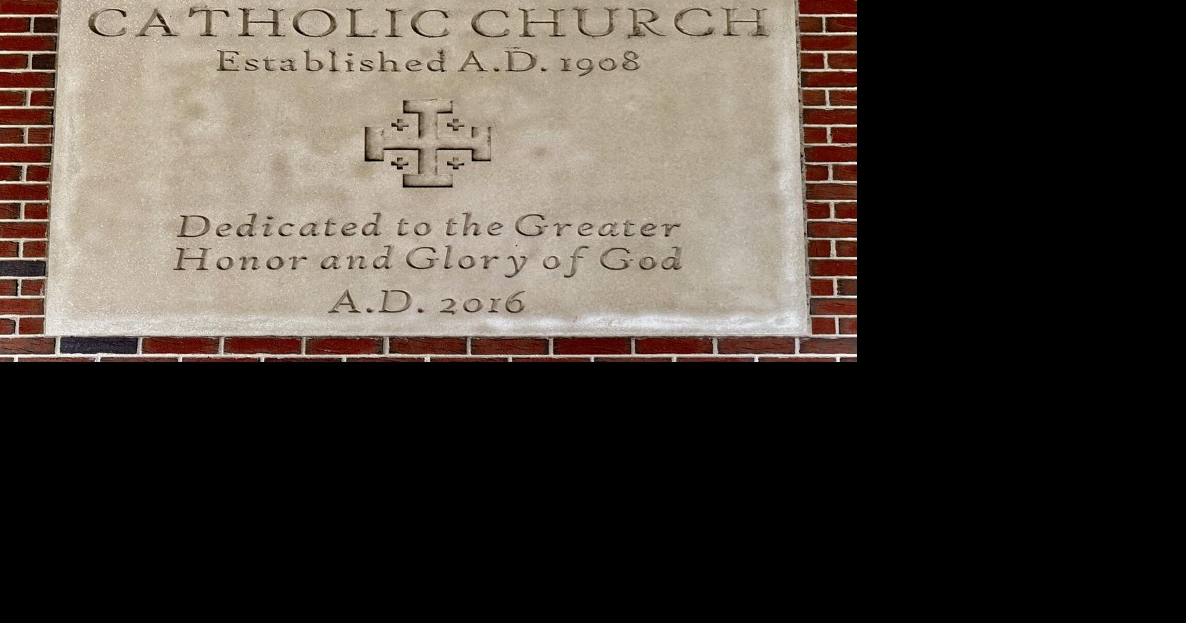 st. george church plaque