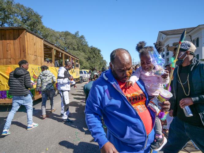Carnival returns to Clinton as Mardi Gras parade rolls through town