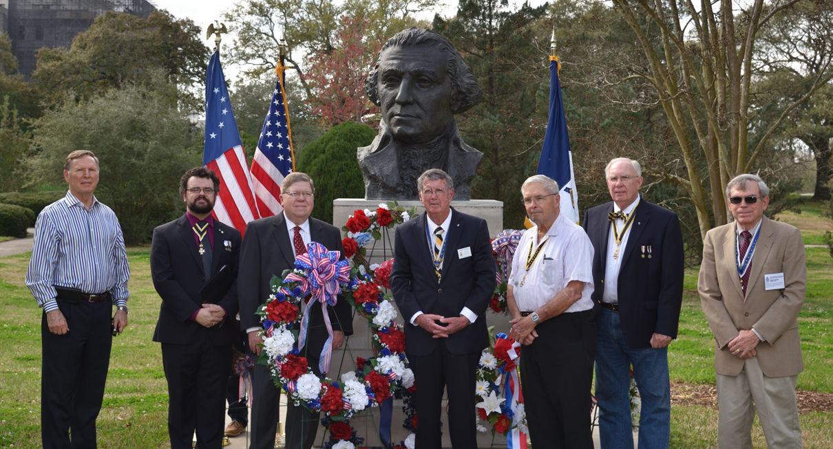 Sons of the American Revolution commemorate George Washington's 290th  Birthday - Royal Examiner