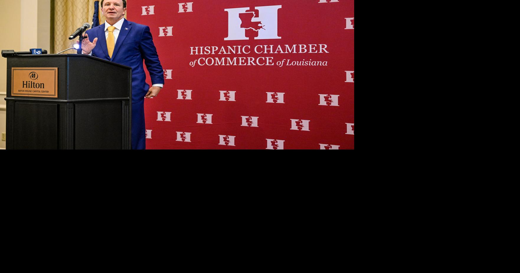 Landry tells Hispanic Chamber his immigration policies will boost Louisiana economy