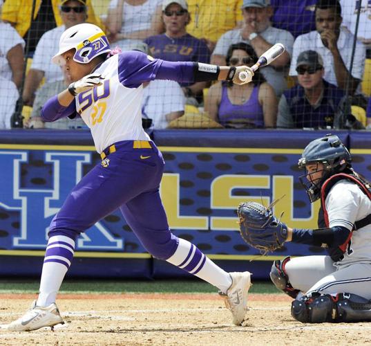 Bailey Landry’s huge day helps the LSU softball team to an 80 victory