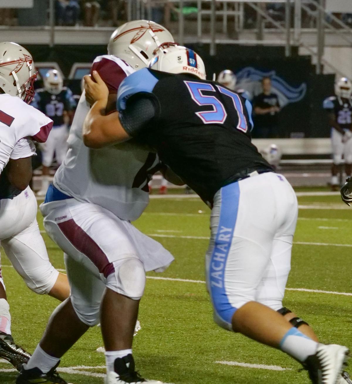 Zachary High wins football match 480 Zachary