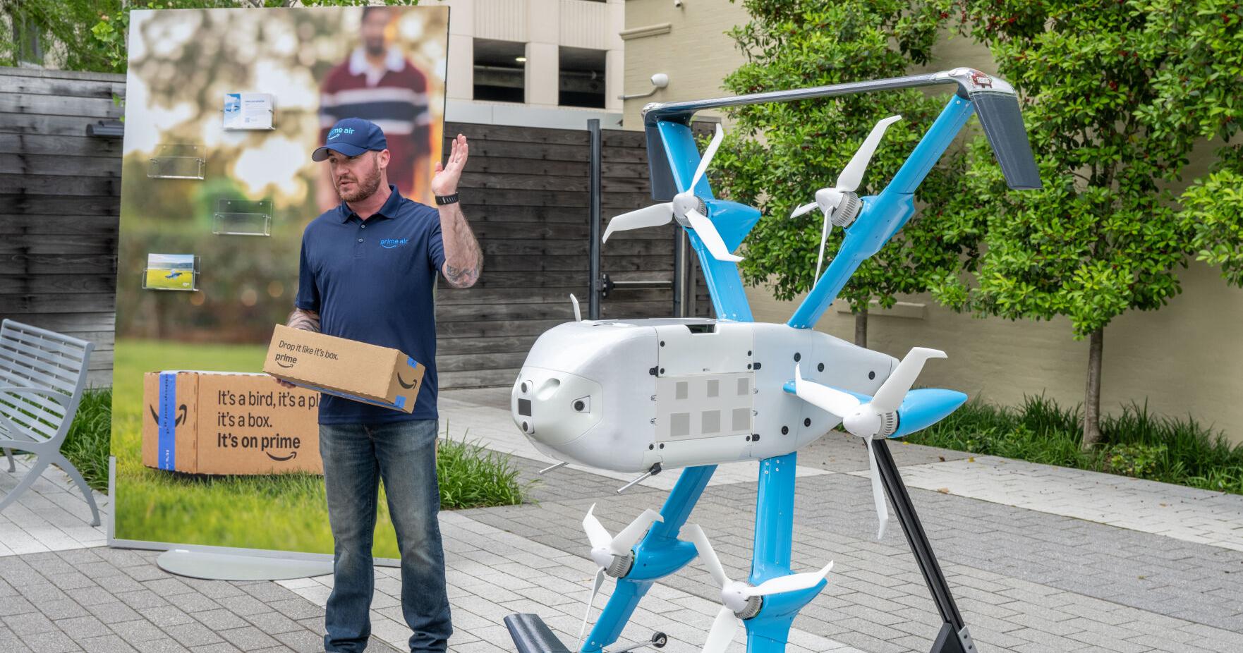 Here's a first look at Amazon's drone delivery service, set to come to Baton Rouge in the summer - The Advocate