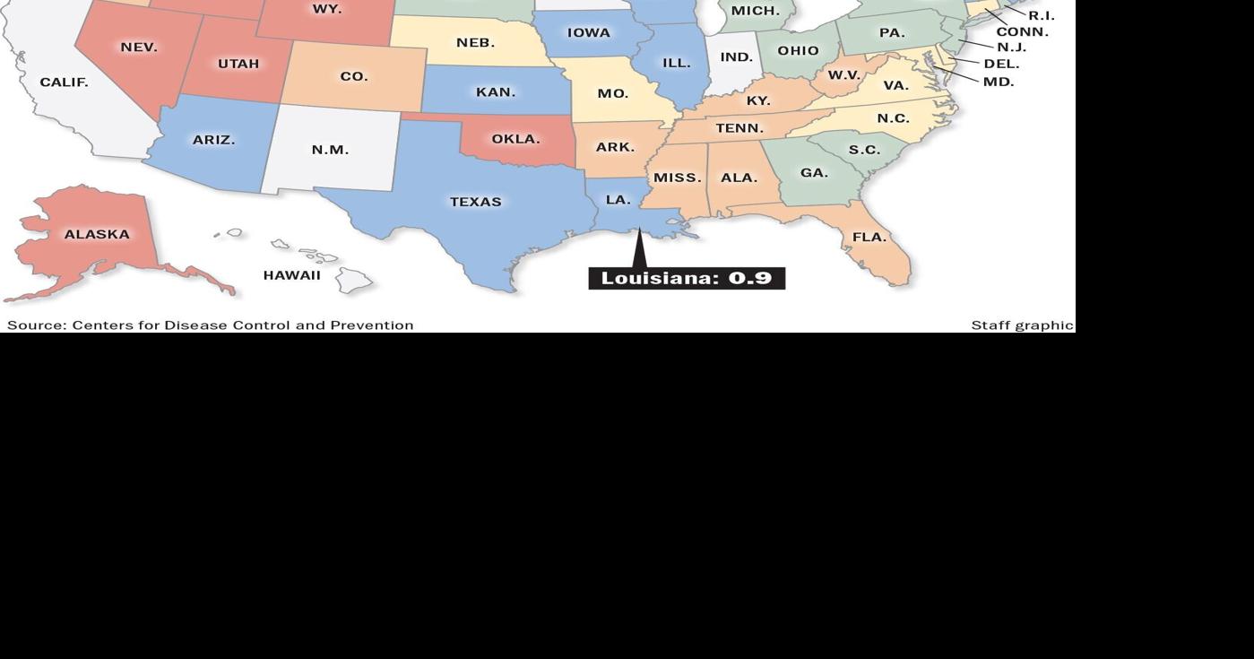 Fewer marriages ending in divorce. Where does Louisiana rank among those declining rates?
