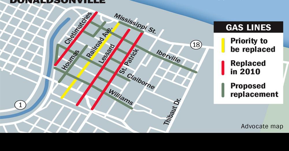 Small city with a big problem Donaldsonville looks for federal help