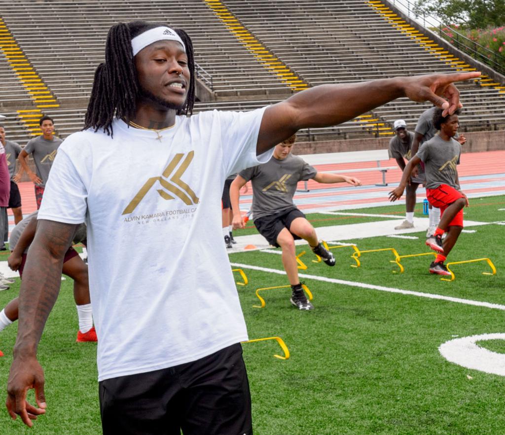 Bleacher Report: Back home with Saints' Alvin Kamara, bold