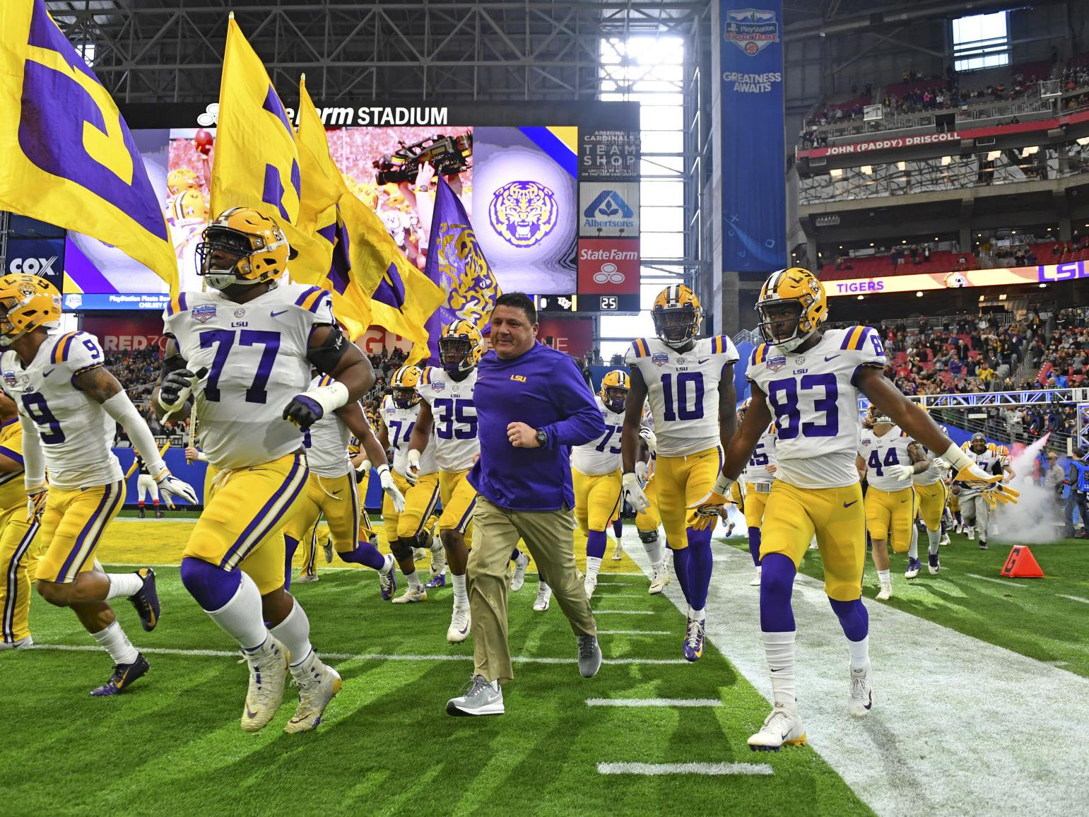 See Where Lsu Lands In Final Ap College Football Poll Of 2018
