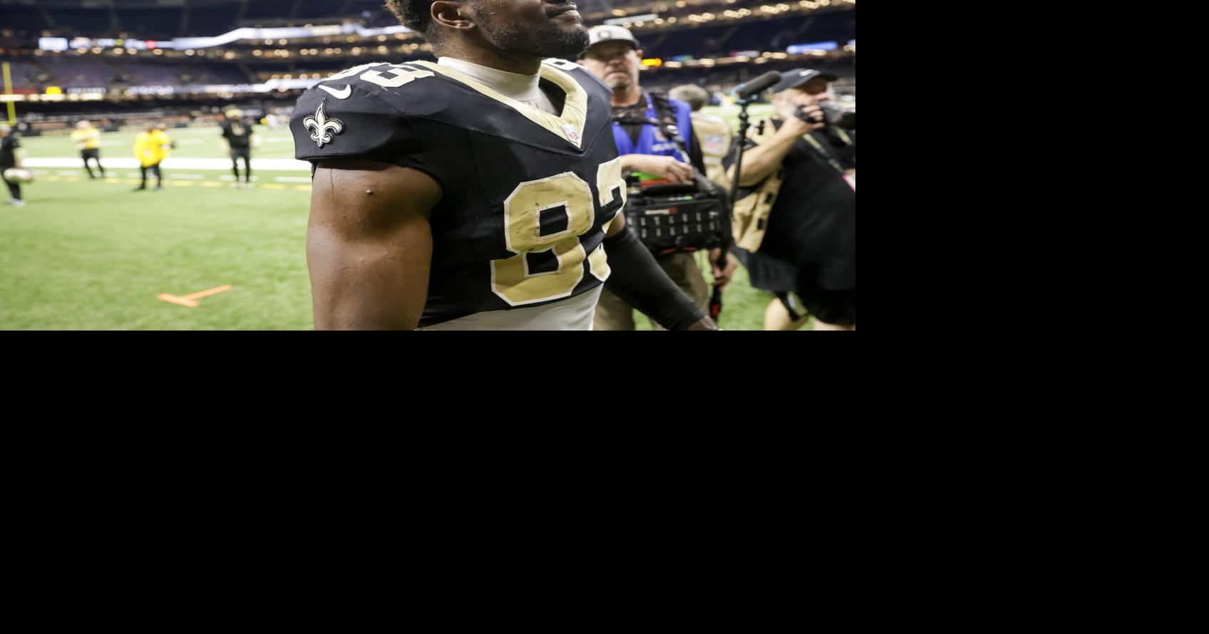 Dieser Tight End der Saints wurde mit Taylor Swift und Travis Kelce ...