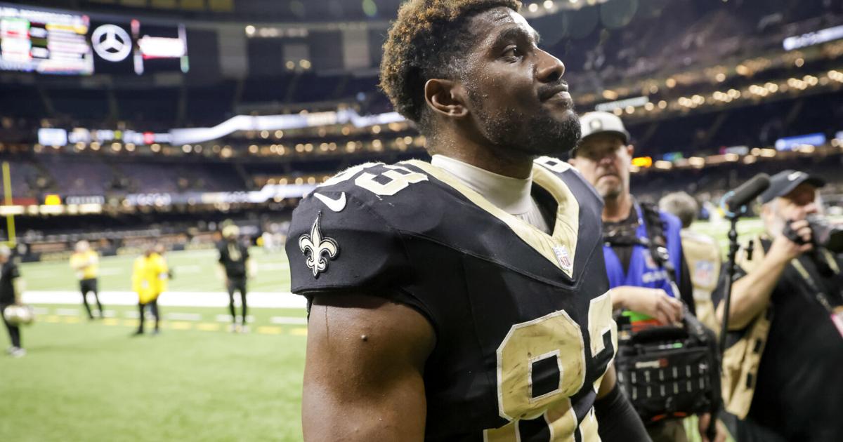 Dieser Tight End der Saints wurde mit Taylor Swift und Travis Kelce ...
