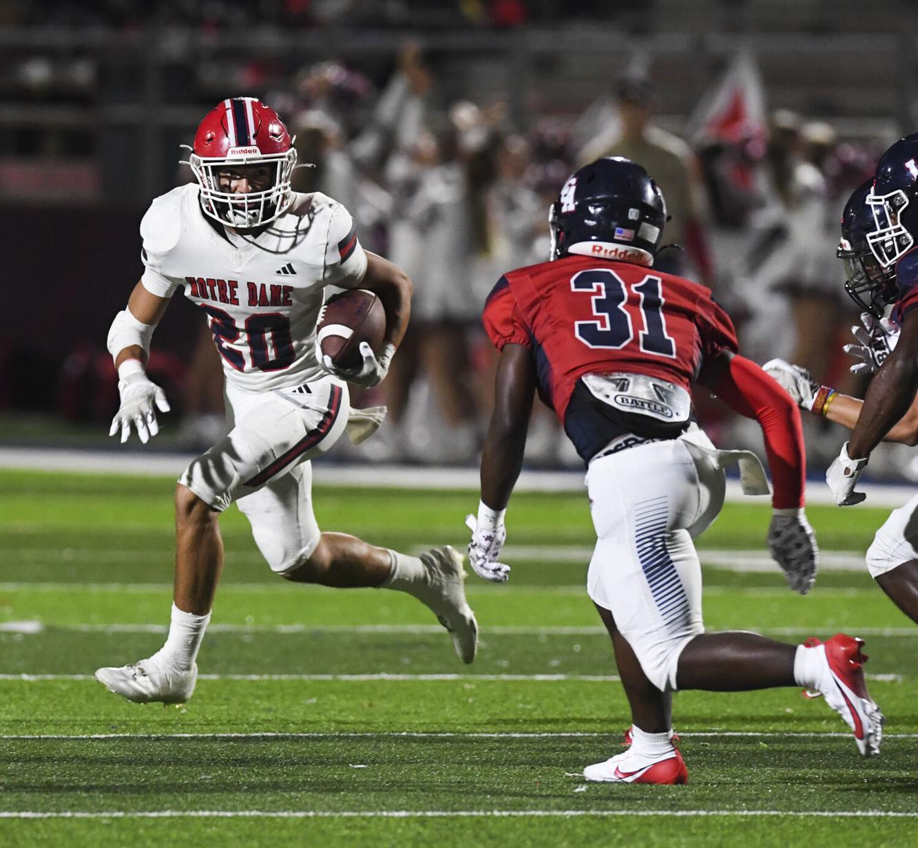 Week 8 high school football schedule for the Acadiana area High