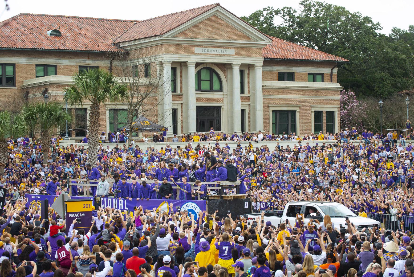 Scenes from LSU's national championship parade and celebration 'The