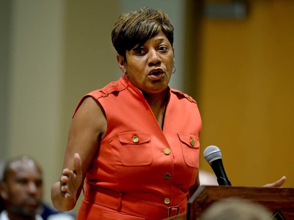 Baton Rouge Councilwomen C. Denise Marcelle, Donna Collins-Lewis ...