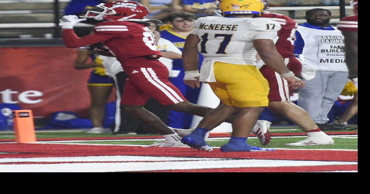 Ex-Southside QB Landon Baptiste catches UL's first TD pass | UL Ragin ...