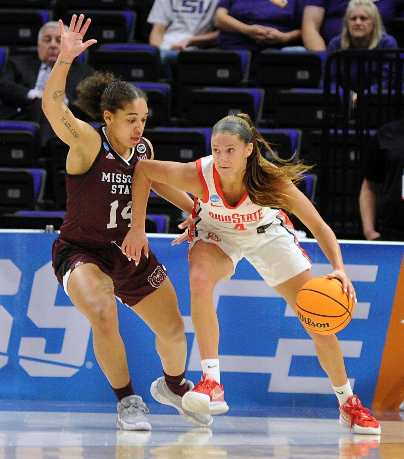 LSU's Khayla Pointer might meet her match Monday in Ohio State's Jacy Sheldon LSU