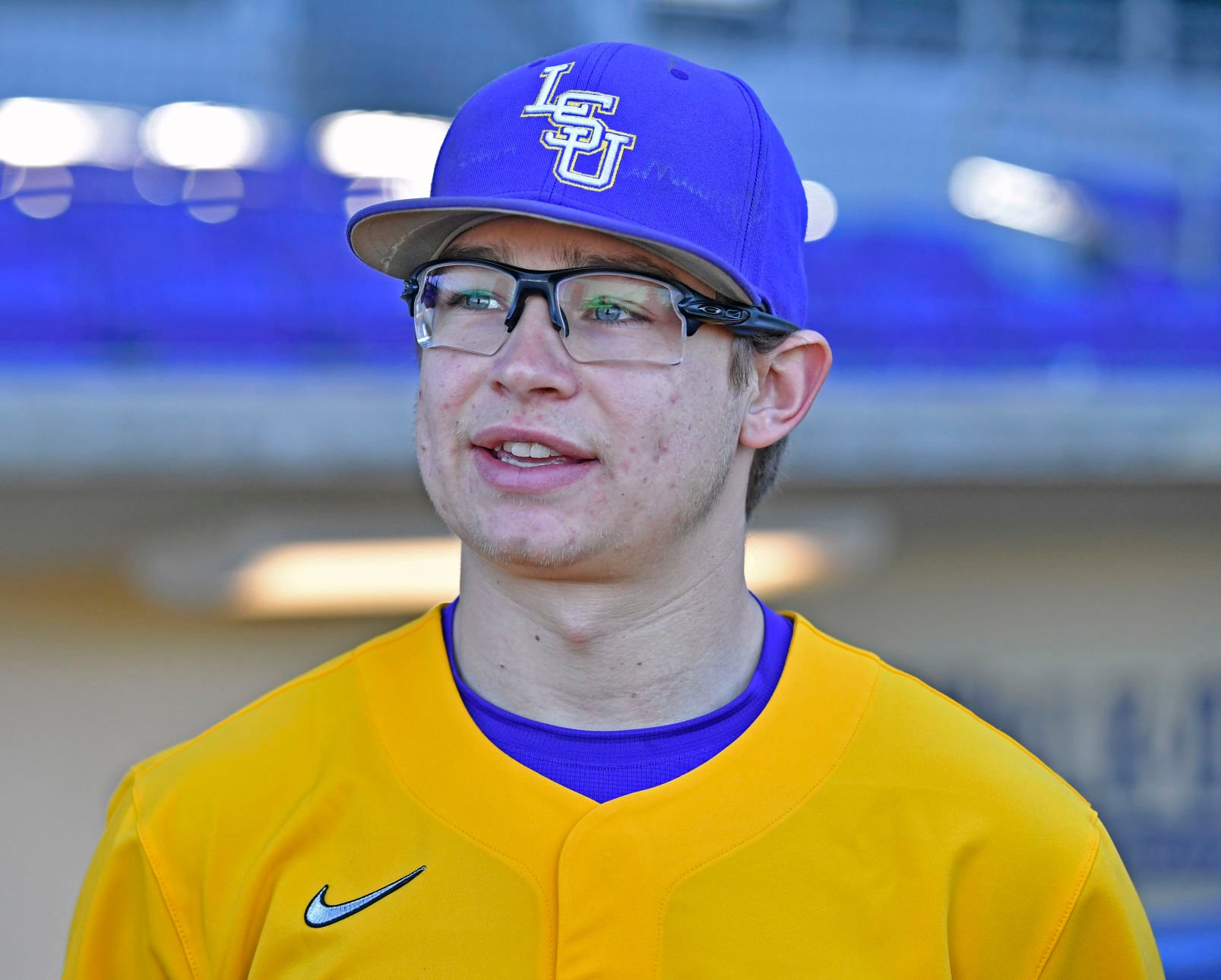 lsu baseball hat