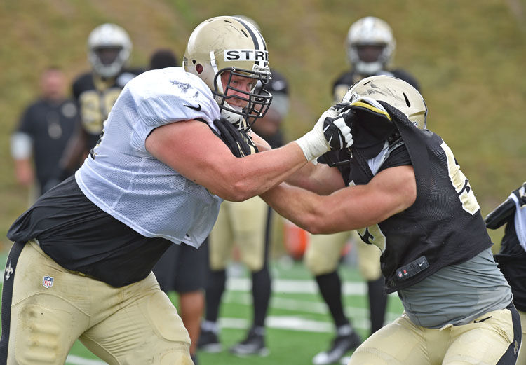 Ramczyk starts NFL career in Saints rookie camp