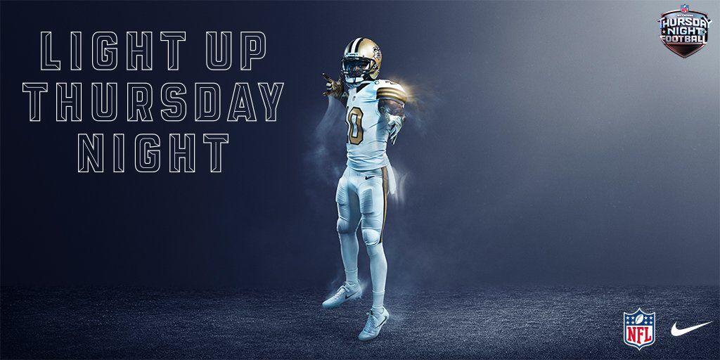 New Orleans Saints  Football Fashion: Nike Unveils (Sort of) New