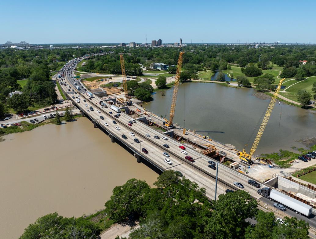 I-10 lane closures set in Baton Rouge for widening project | Weather ...