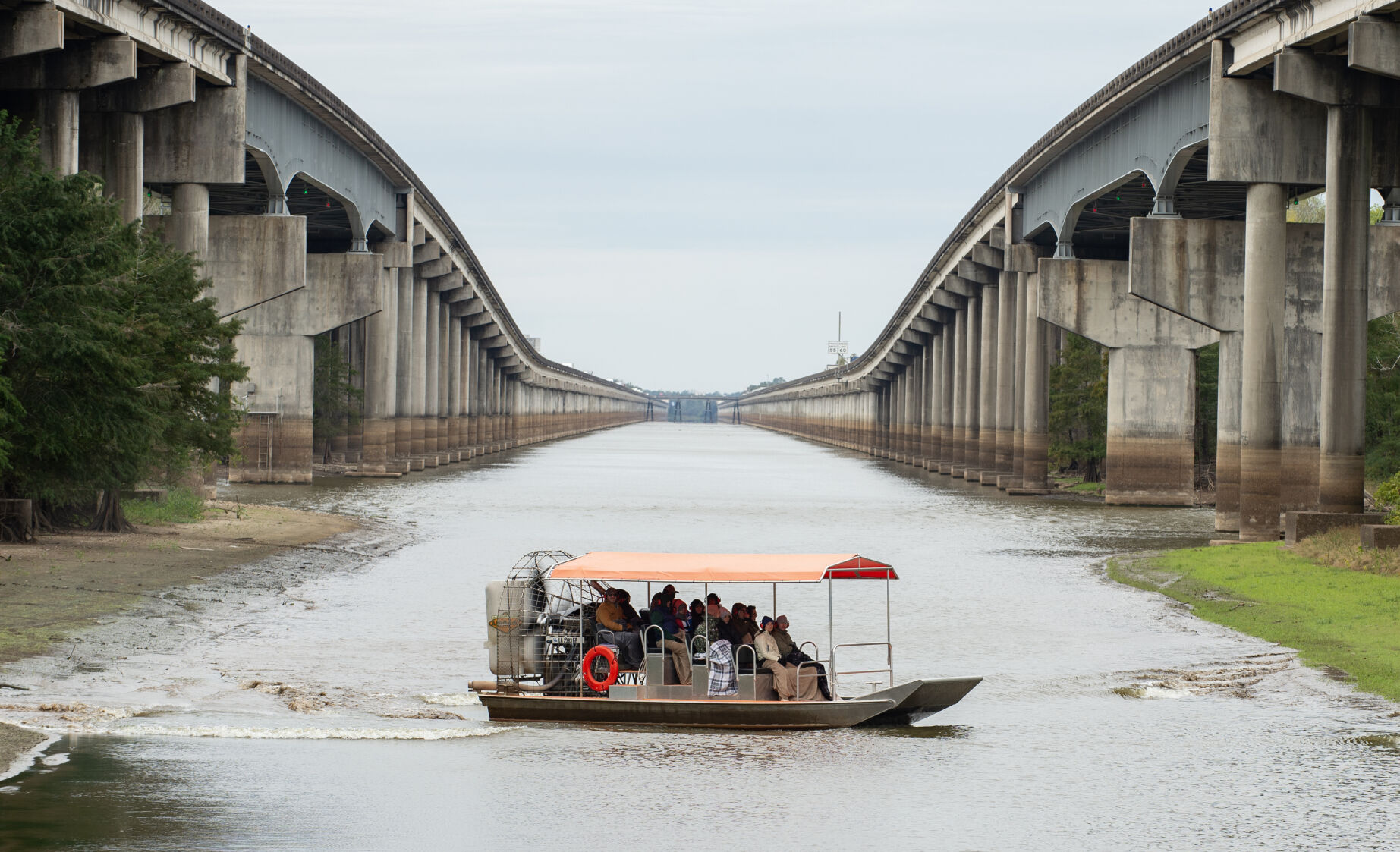 Officials Mark 50th Anniversary Of Atchafalaya Basin Bridge | Acadiana ...