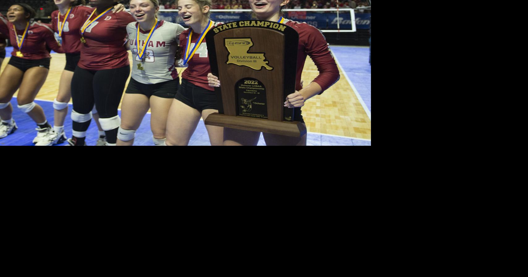 Team of the year finalists Dunham volleyball, SJA swimming High