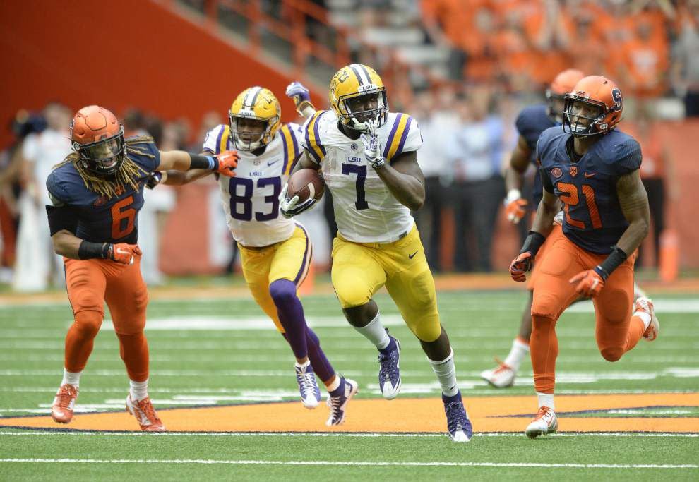 Photos: LSU running back Leonard Fournette, Tigers run through Syracuse in the Carrier Dome _lowres