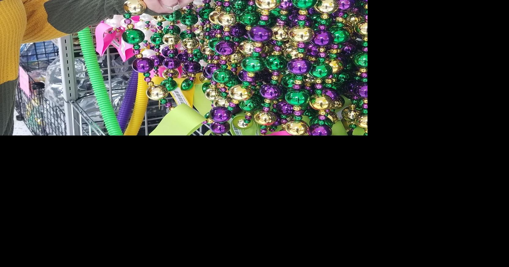 Hollywood Theme Mardi Gras Beads from Beads by the Dozen, New Orleans