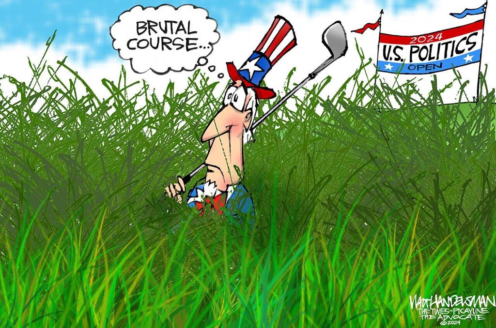 2024 U.S. Politics cartoon | Walt Handelsman | theadvocate.com
