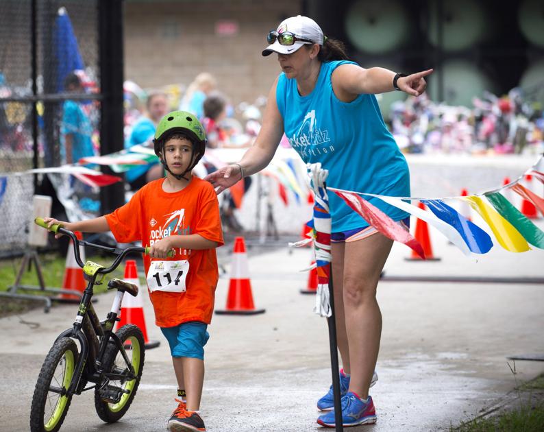 Going The Distance Children Learn About Triathlons Baker Theadvocate Com