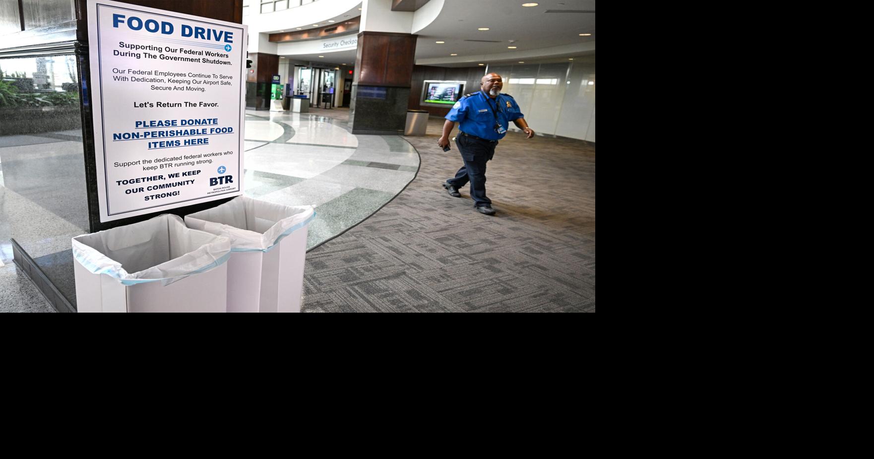 Baton Rouge Airport seeks food, help for unpaid TSA workers during shutdown