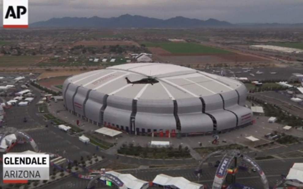 Securing the Super Bowl from the air and ground _lowres