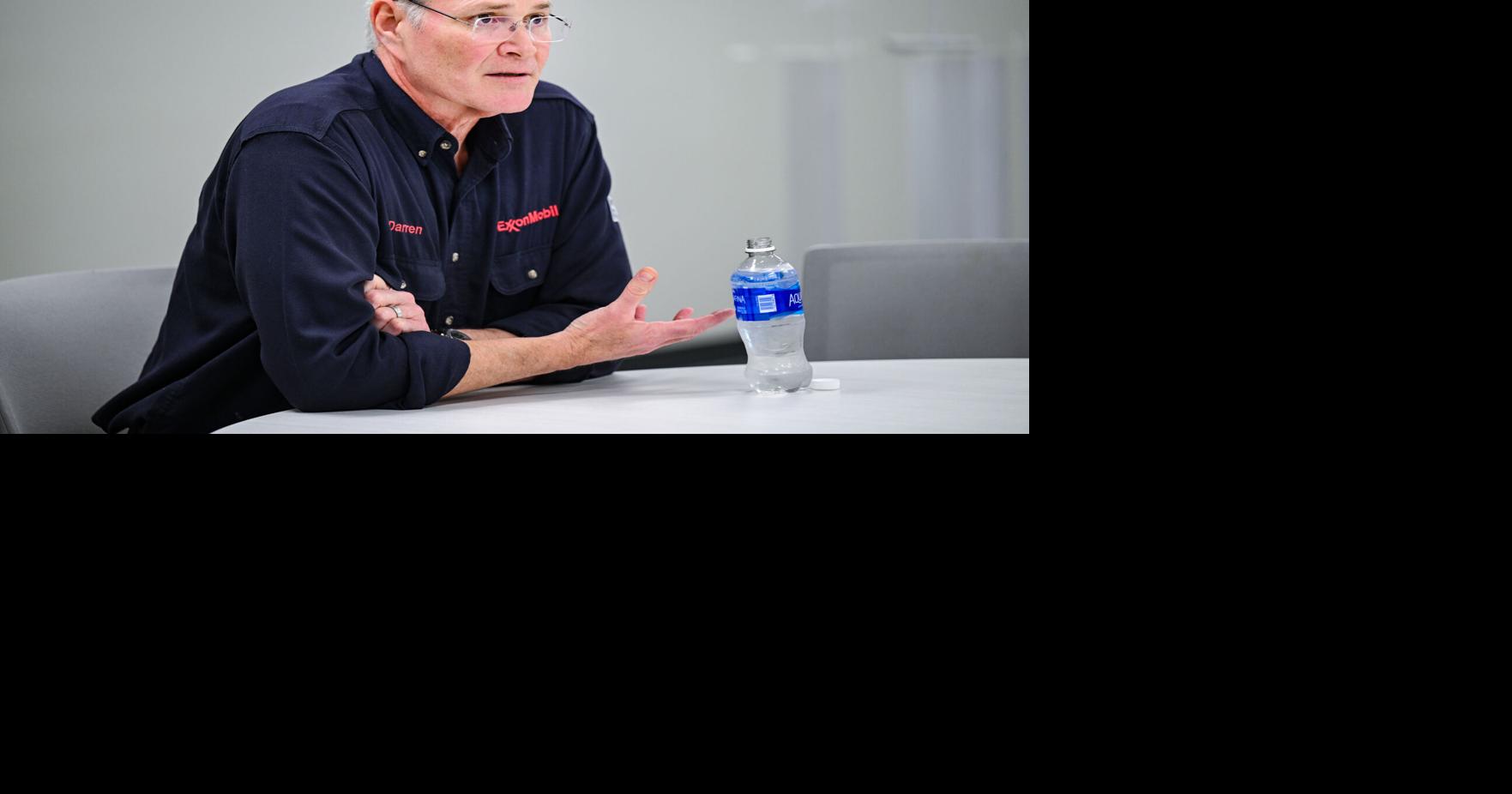Apropos Geschäft: Darren Woods von ExxonMobil denkt an die CO2-Abscheidung ...