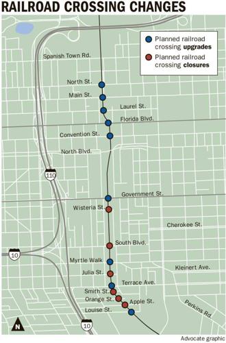 Railroad crossings getting safety upgrades, or closing, on 6-mile ...