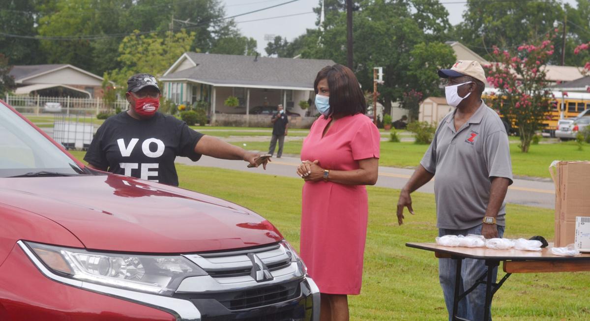 Broome Makes Personal Appeal For Masks During Giveaway Zachary